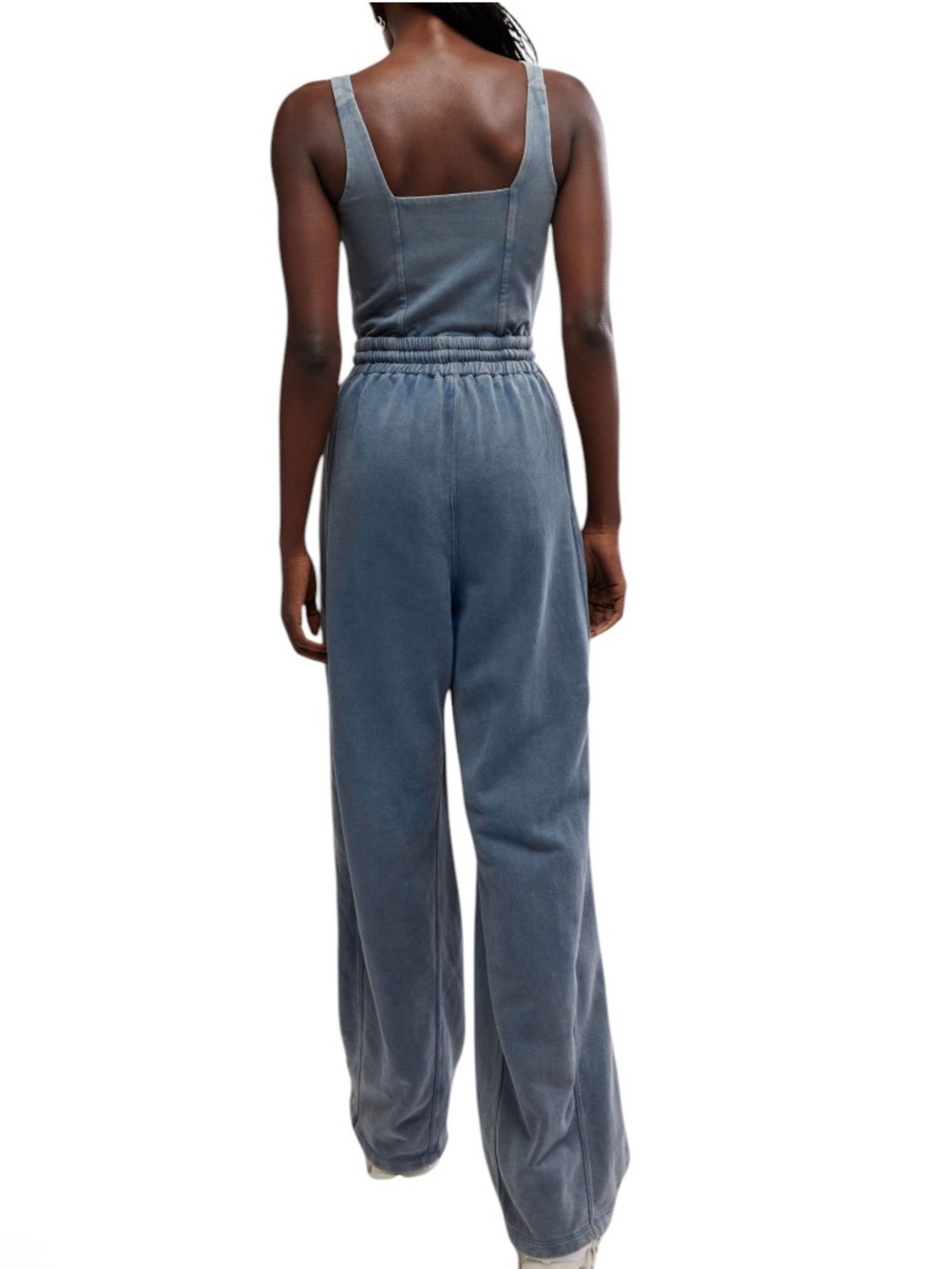 FP Movement Unbound Onesie Blue Jumpsuit Romper Medium - Picture 7 of 11